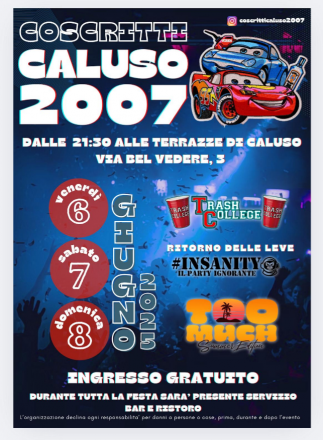 Coscritti caluso 2007